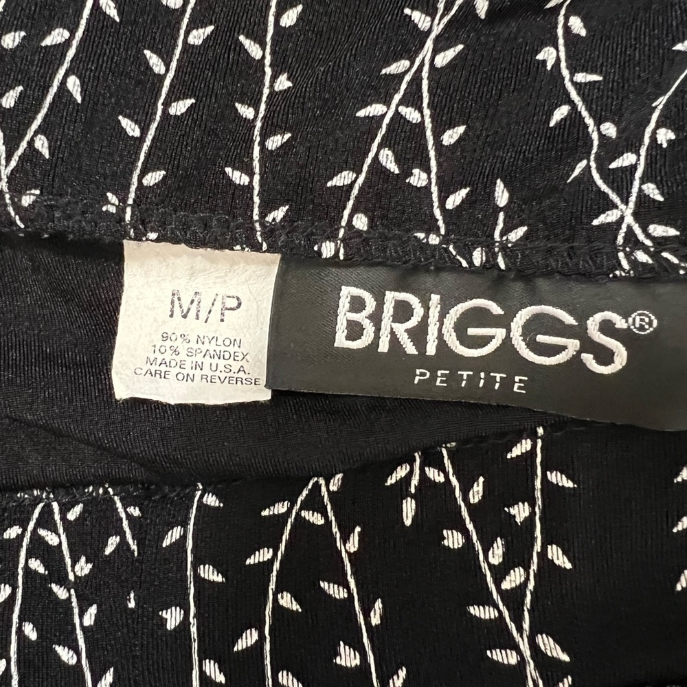 Briggs New York Black and White Maxi Skirt Cocktail - Picture 8 of 8